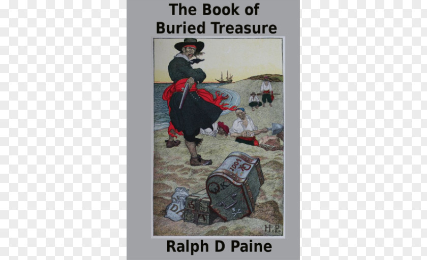 Buried Treasure Howard Pyle's Book Of Pirates Illustrator Painting Art PNG