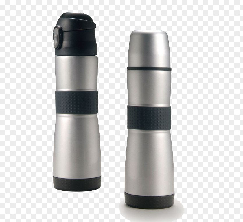 Business Office Cups Frosted Mug Vacuum Flask Cup Stainless Steel PNG