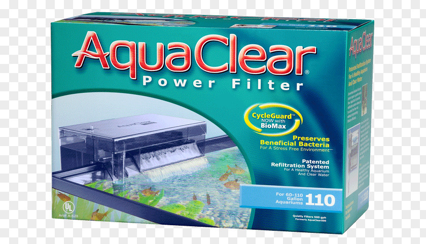 For 60 To 110 Gallon Aquarium Filters Filtration Aqua Clear 30 Power Filter, 114 L Aquaclear FILTROGallon AquaClear Filter PNG