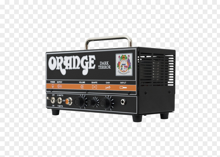 Guitar Amp Amplifier Orange Dark Terror DA15H Electric PNG