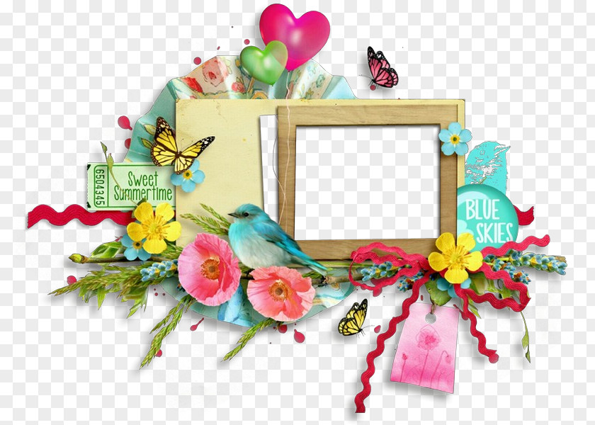 Interior Design Plant Picture Frame PNG