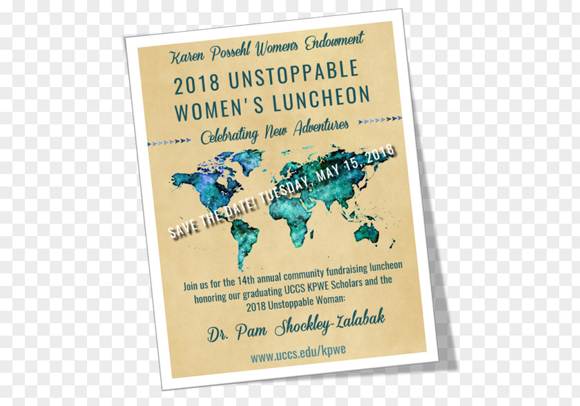 LADIES LUNCH Poster International Relations Teal PNG