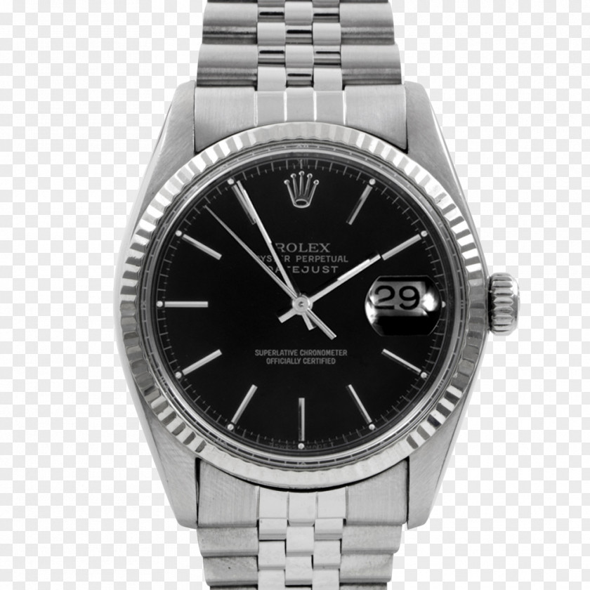 Metal Bezel Rolex Datejust Submariner Chronometer Watch PNG