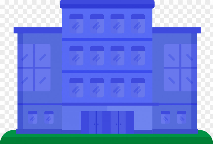 Model Building Painted Blue Pattern Architecture PNG