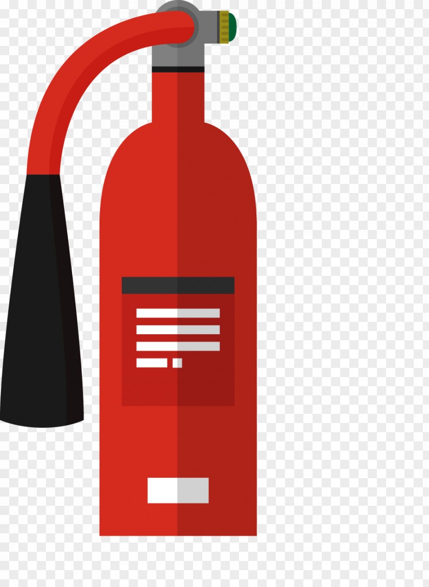 Red Fire Extinguisher Cartoon PNG