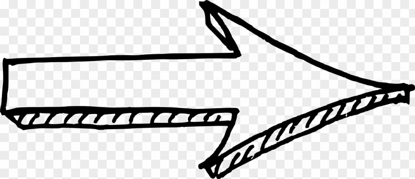 Sketch Drawing Arrow PNG