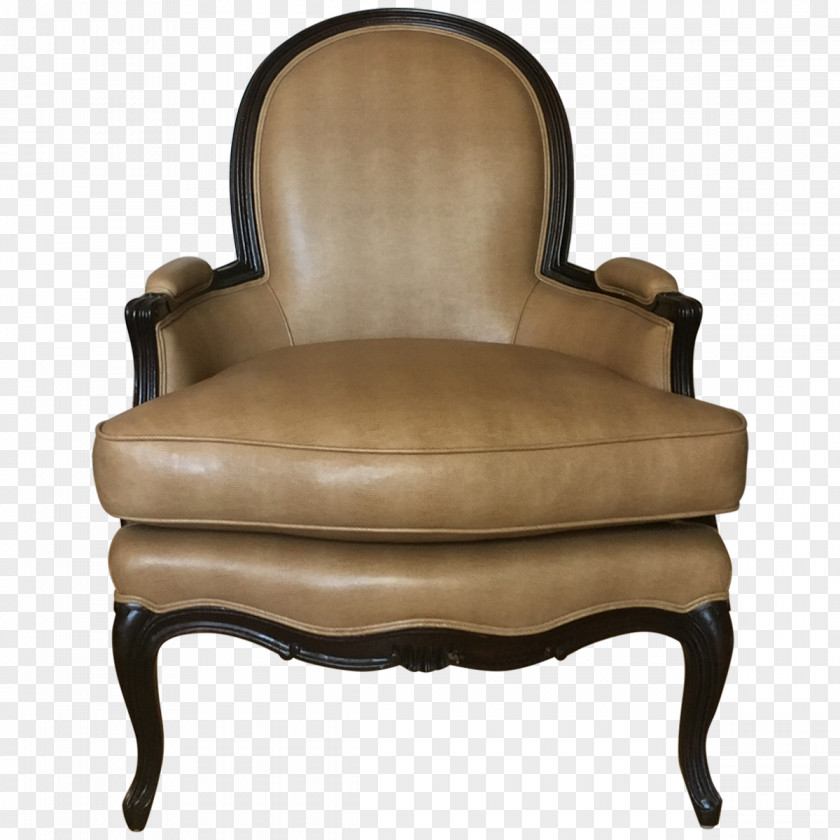 Antique Club Chair Couch PNG