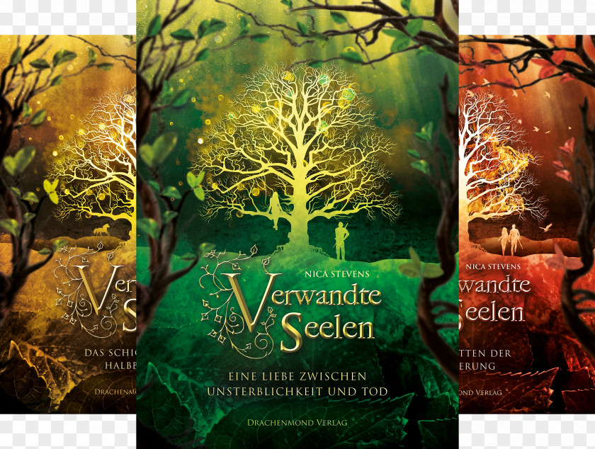 Book Verwandte Seelen 2: Das Schicksal Des Halbblutes 3: Die Schatten Der Erinnerung Love Immortality PNG