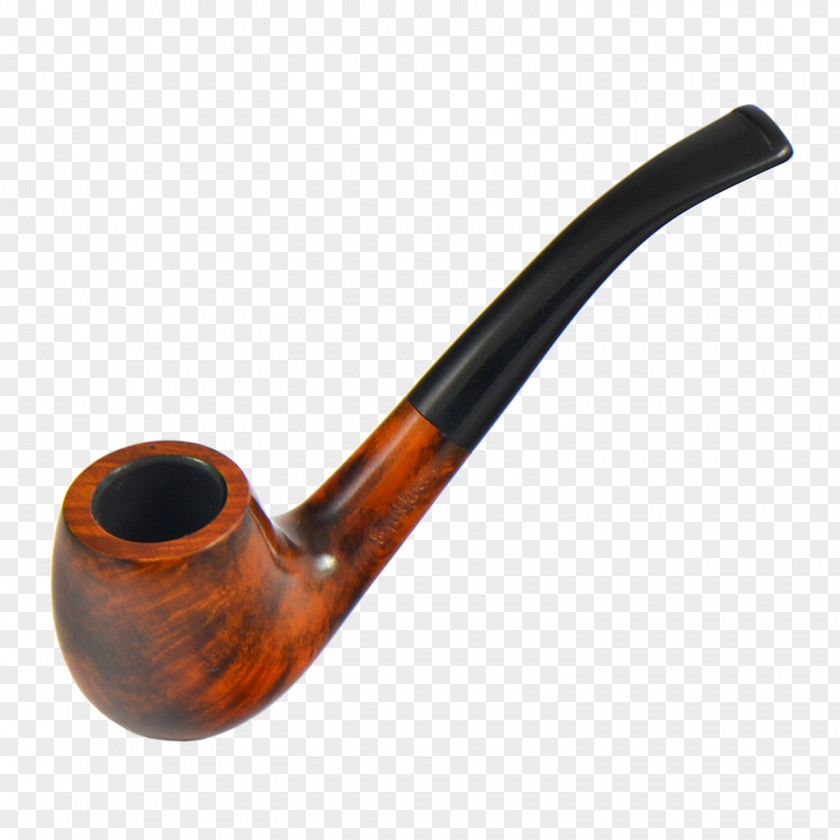 Briar Graphic Tobacco Pipe Product Design PNG