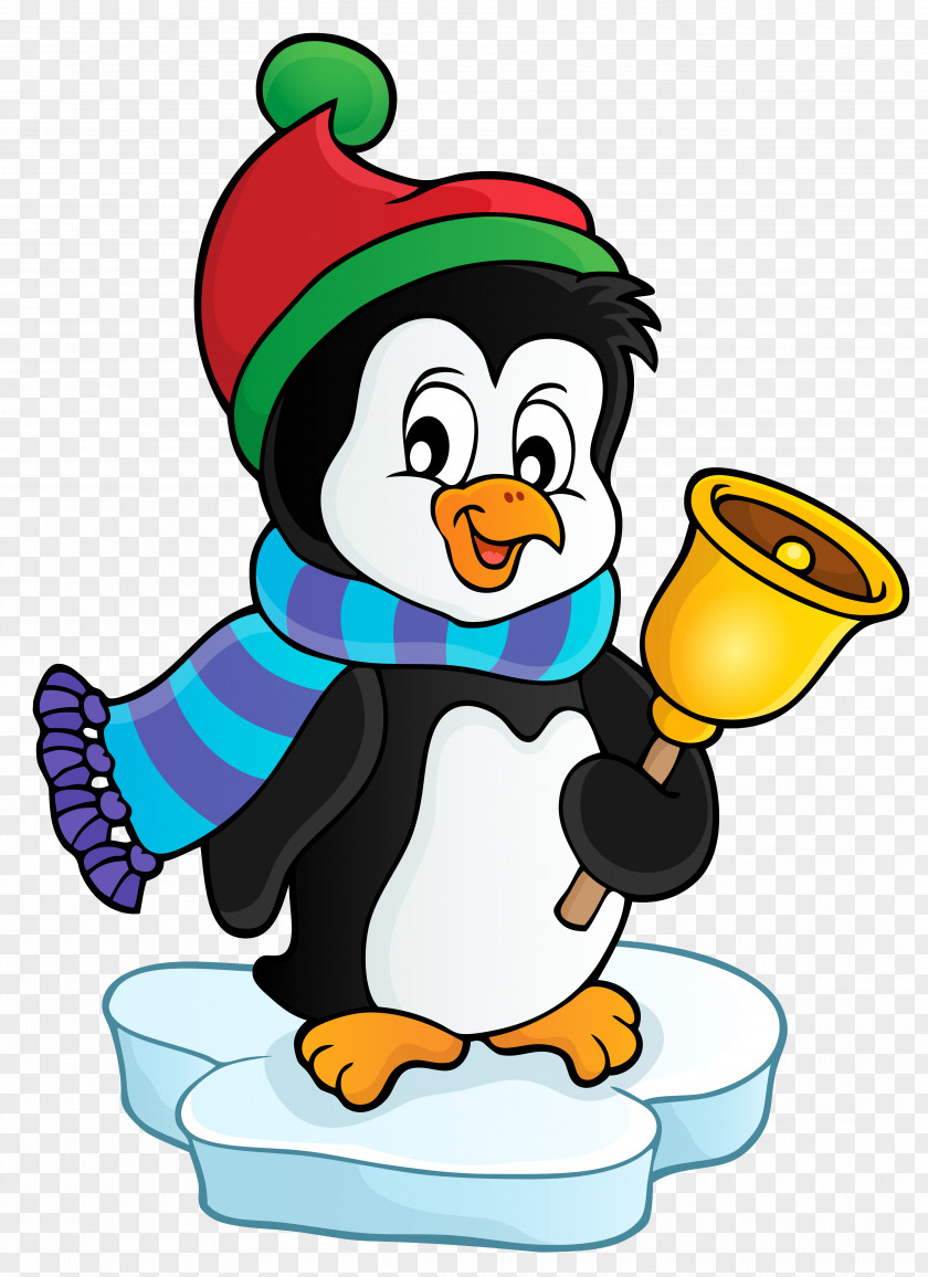 Penguin Flightless Bird Santa Claus Clip Art PNG