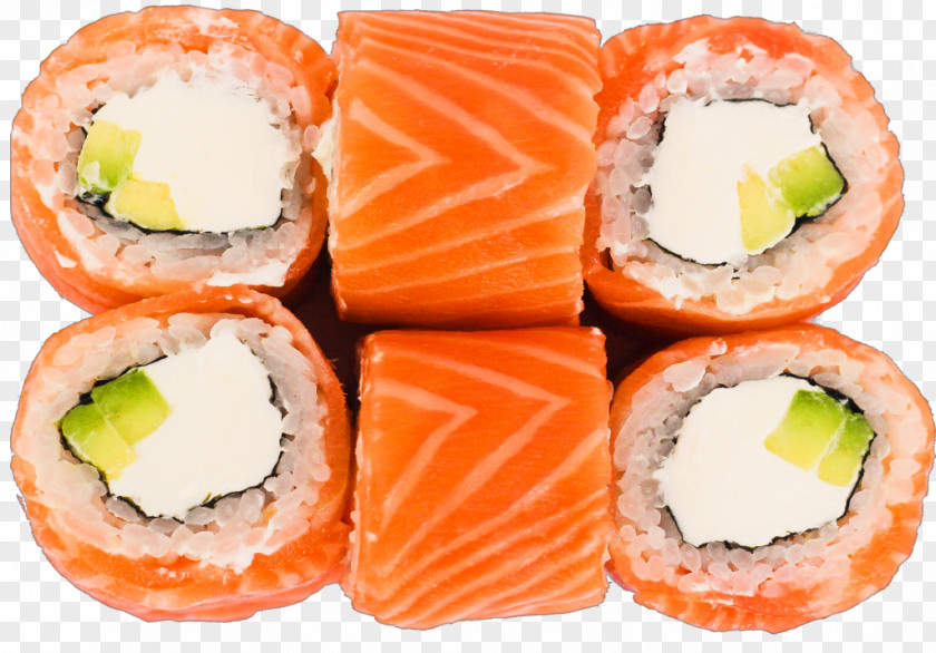 Sushi California Roll Sashimi Makizushi Japanese Cuisine PNG