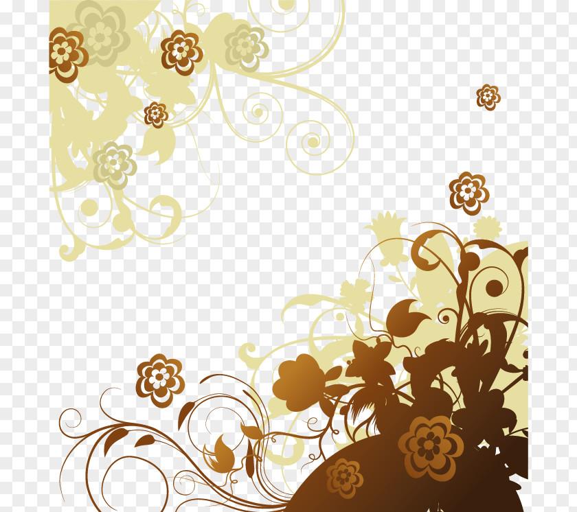 Vector Golden Border Gold Wallpaper PNG