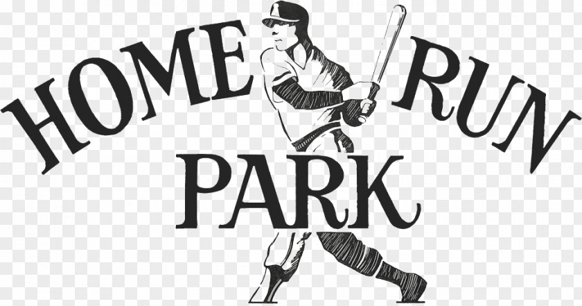 Baseball Home Run Park Logo Batting PNG