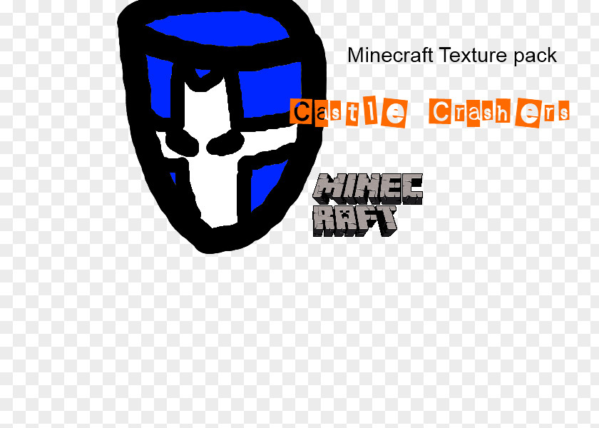 Castle Crashers Minecraft Logo Brand PNG