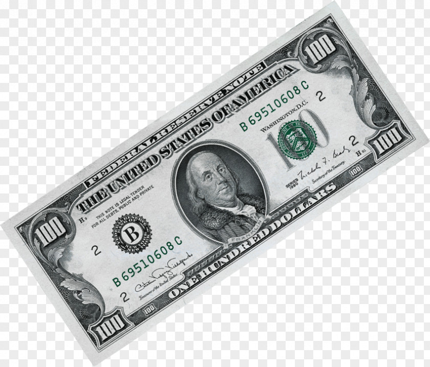 Dollar United States One Hundred-dollar Bill Money One-dollar PNG