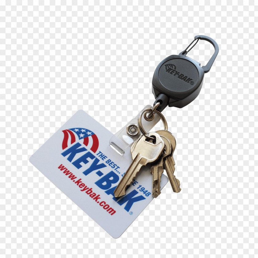 Emergency Key Switch KEY-BAK Retractable Reels Chains Tool Product Design Badge PNG