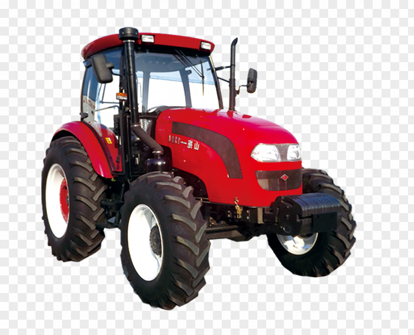 Farm Tractor Poster PNG