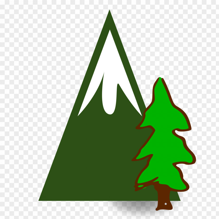 Mountain Clipart Map Symbolization Tree Clip Art PNG