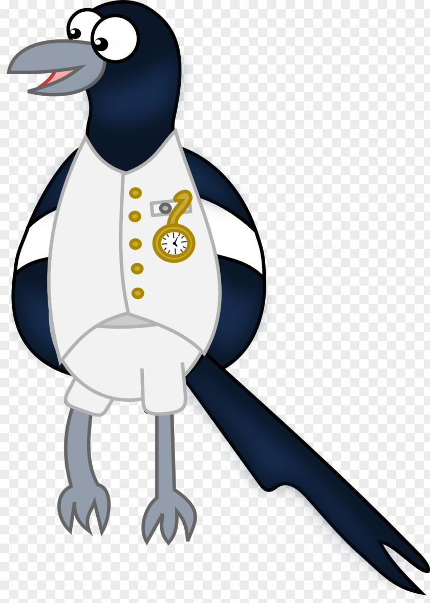 Penguin Drawing Eurasian Magpie Clip Art PNG