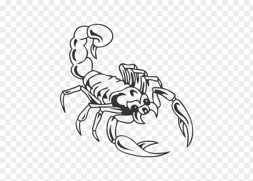 Scorpion Tattoo Image Vector Graphics Illustration PNG