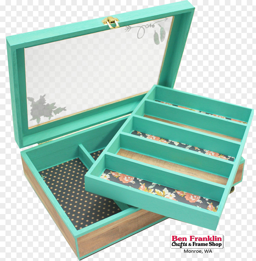 Tray Box Turquoise Packaging And Labeling Teal PNG