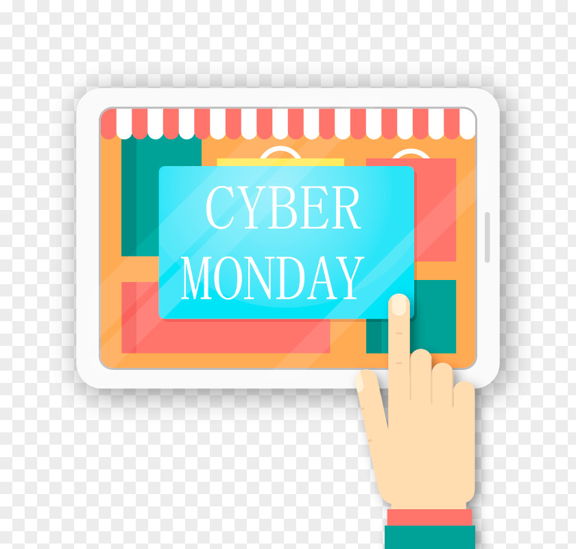 Vector Online Shopping Cyber Monday Discounts And Allowances Coupon Promotion PNG