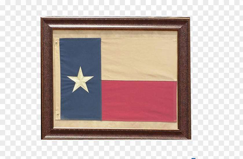 Alamo Pennant Republic Of Texas Flag Art PNG