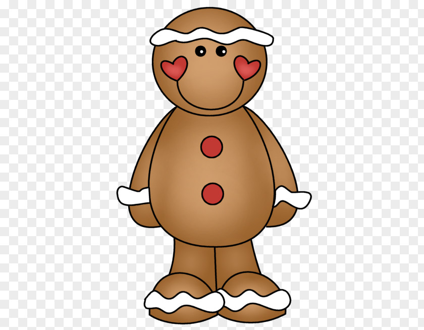 Christmas The Gingerbread Man Biscuits Clip Art PNG