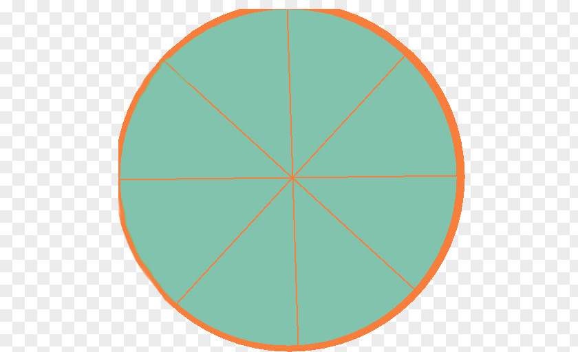 Circle Point Angle Green PNG