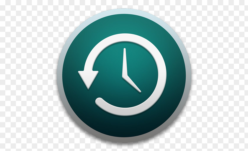 Time Machine MacOS Macintosh Backup Icon PNG