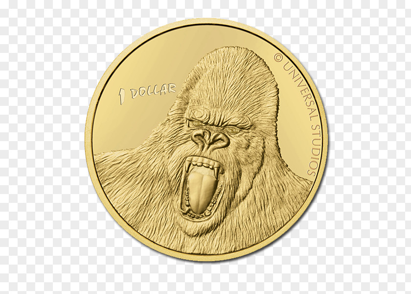 Coin Proof Coinage King Kong Silver 0 PNG