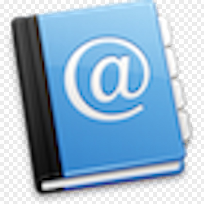 Email Address Book Download Cyan PNG