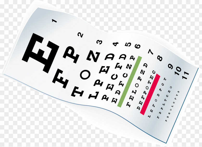 Eye Chart Care Professional Human Glasses PNG