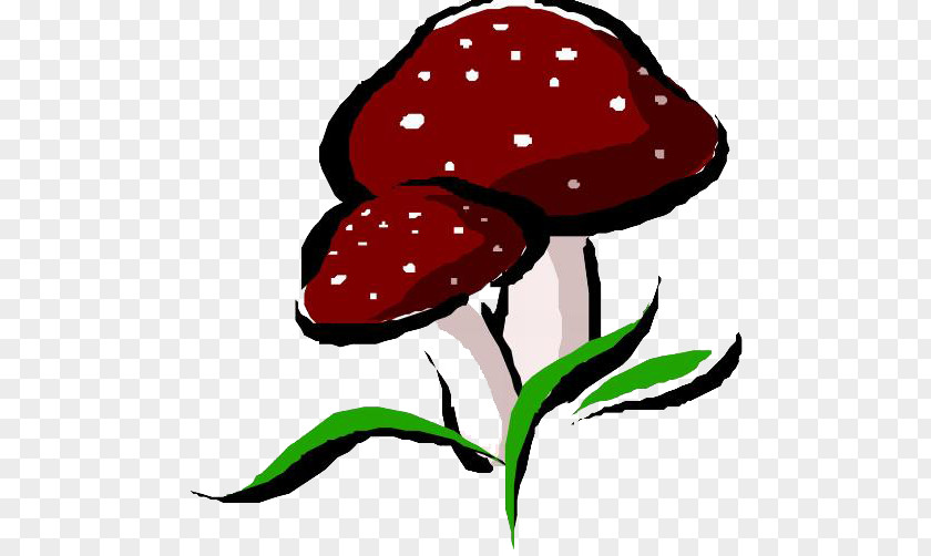 Hand-painted Cartoon Mushrooms Mushroom Fungus Shiitake PNG