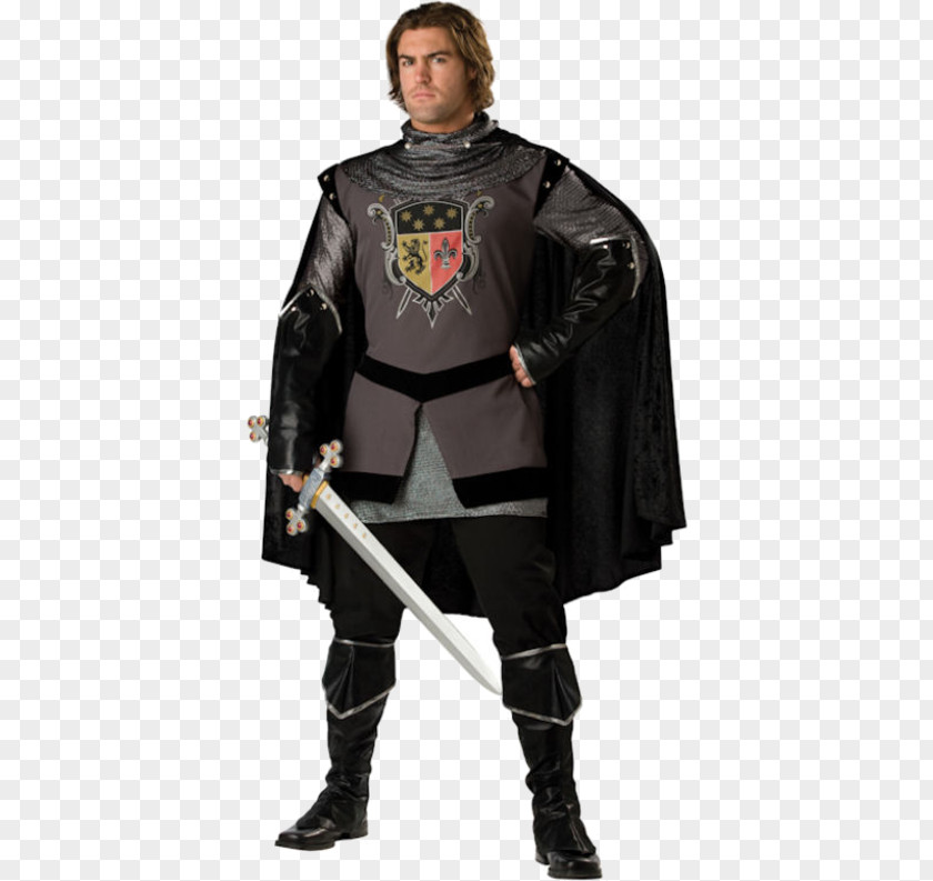Knight Halloween Costume Party Robe PNG