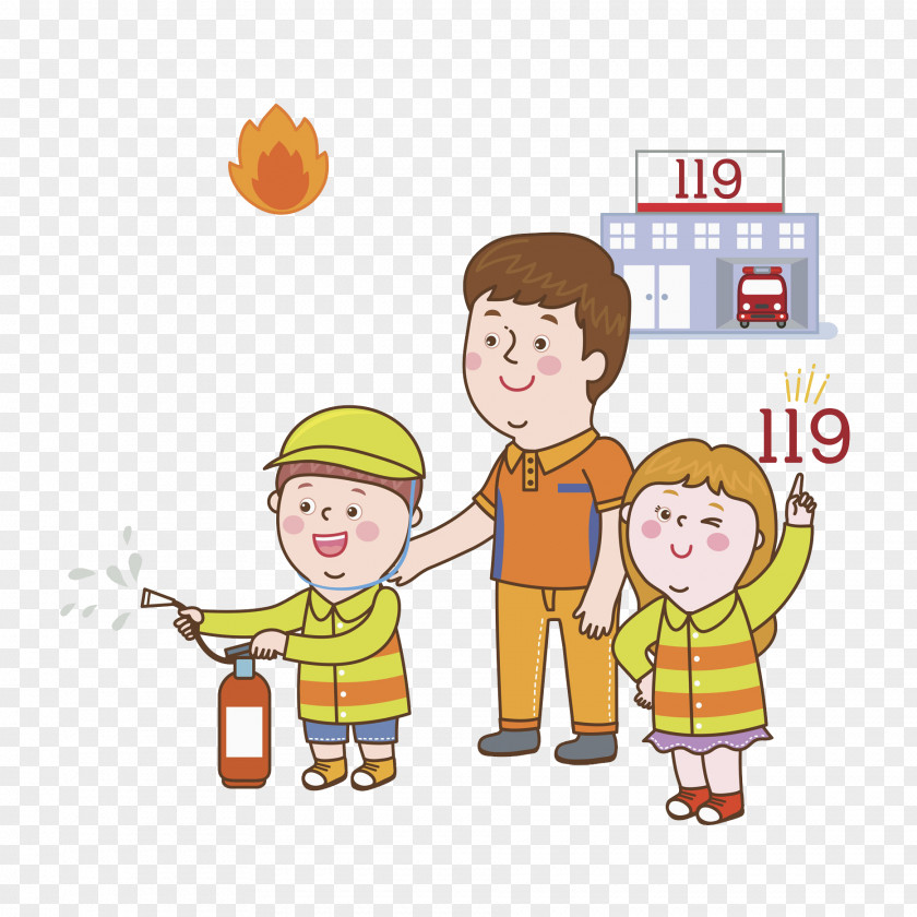 Lovely Fireman 0 Conflagration Clip Art PNG