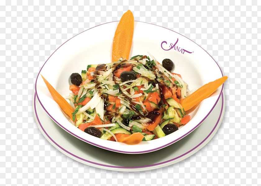 Salad Vegetarian Cuisine Recipe Vegetable Garnish PNG