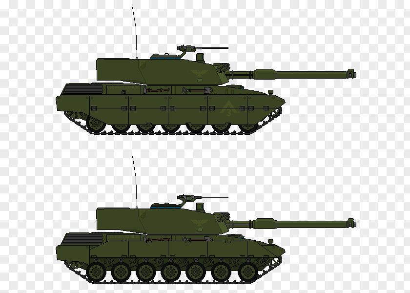 Tank Churchill Military Gun Turret Self-propelled Artillery PNG