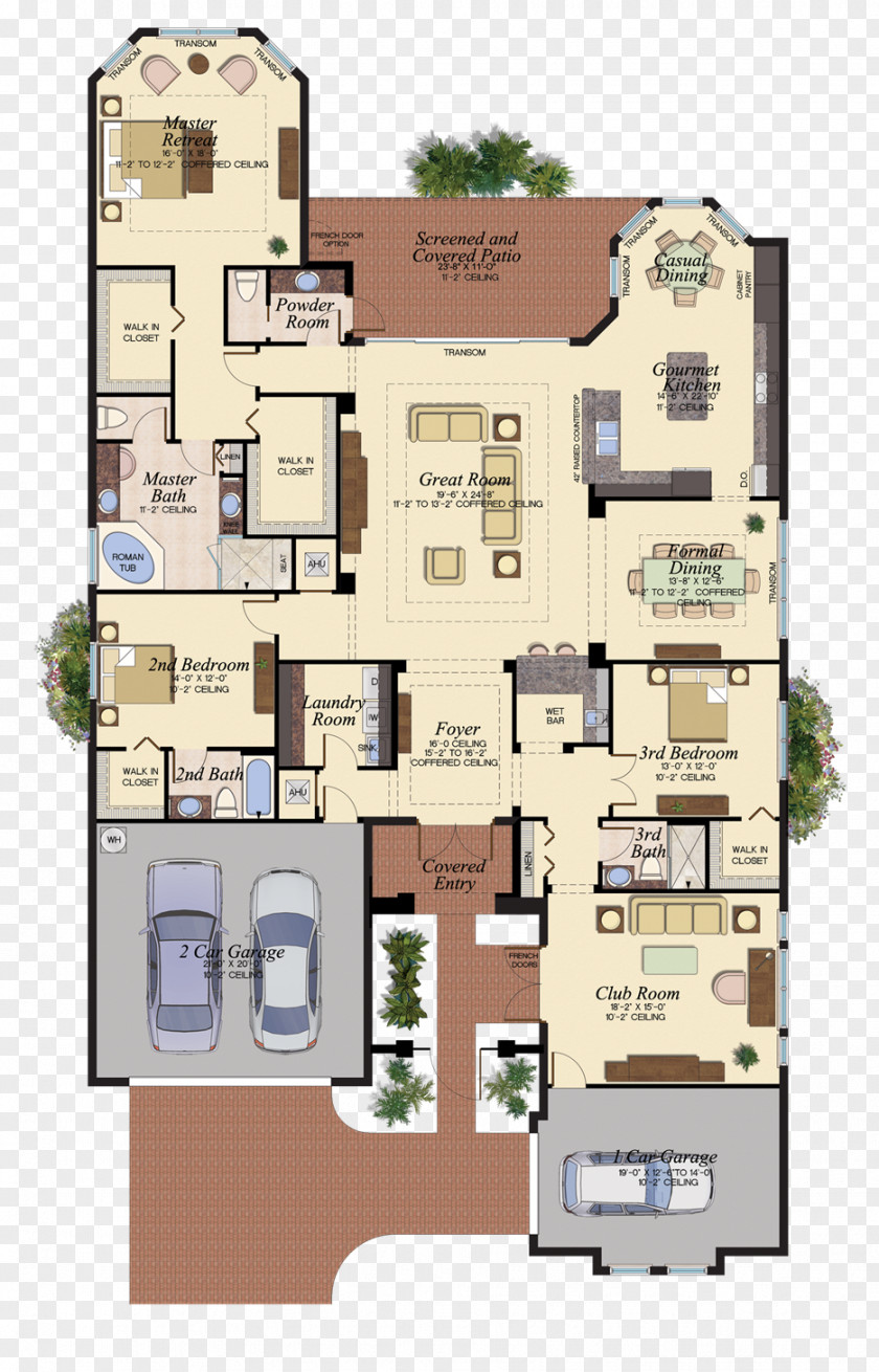 Design Floor Plan Suburb Property PNG