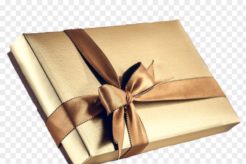 Holiday Gift Packaging Decorative Box Ribbon Stock Photography PNG