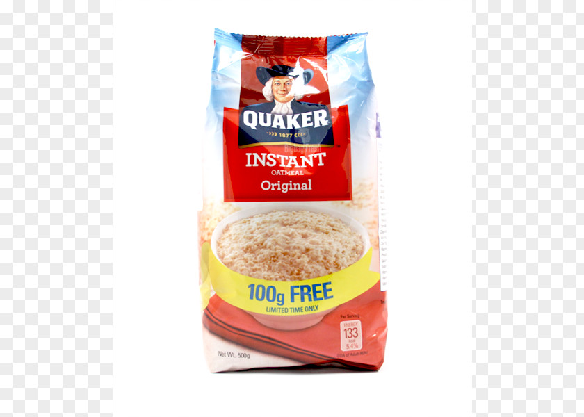Oatmeal Breakfast Cereal Quaker Instant Oats Company PNG
