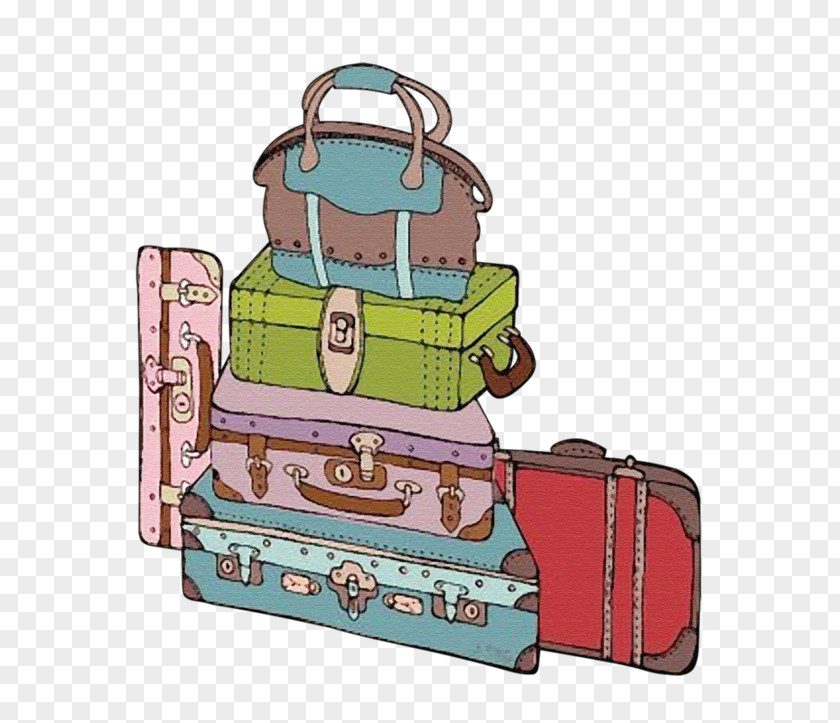 Old Suitcase Product Design Baggage PNG