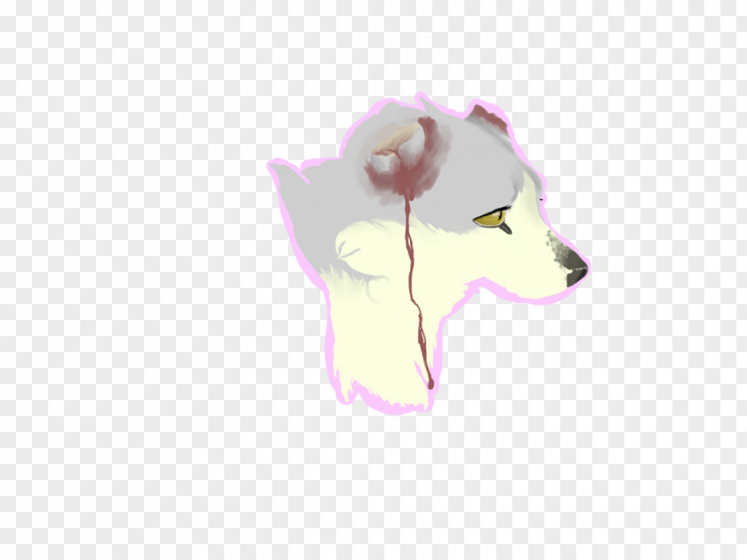 Puppy Dog Pink M Snout PNG
