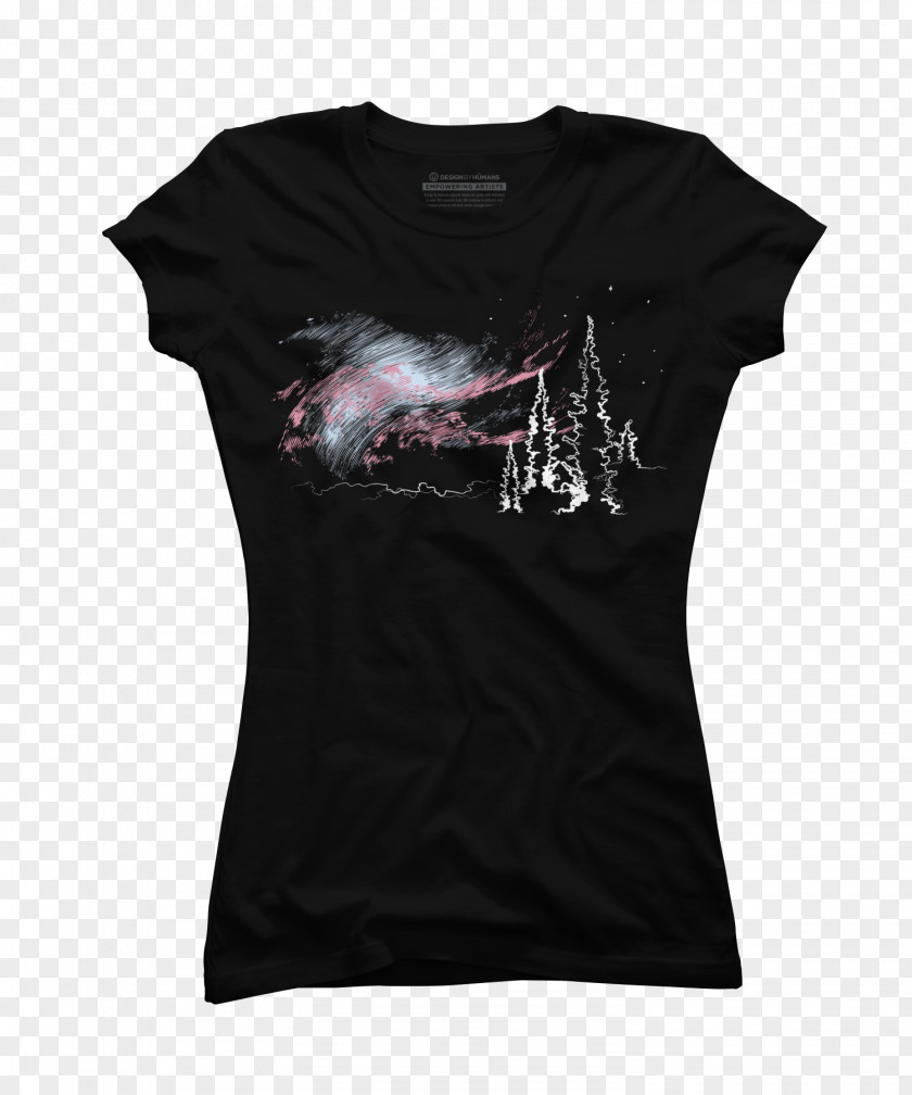 Aurora Boreal T-shirt Hoodie Clothing Fashion Sleeve PNG