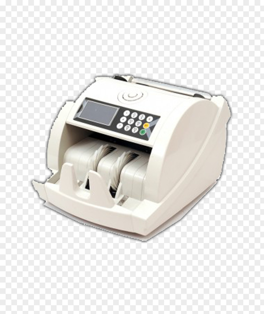Cash Counter Currency-counting Machine Grey White PNG