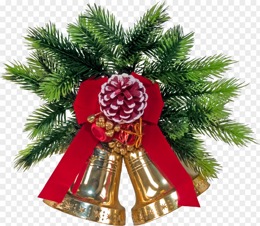 Christmas Ornament Gift Silver Bells Decoration PNG
