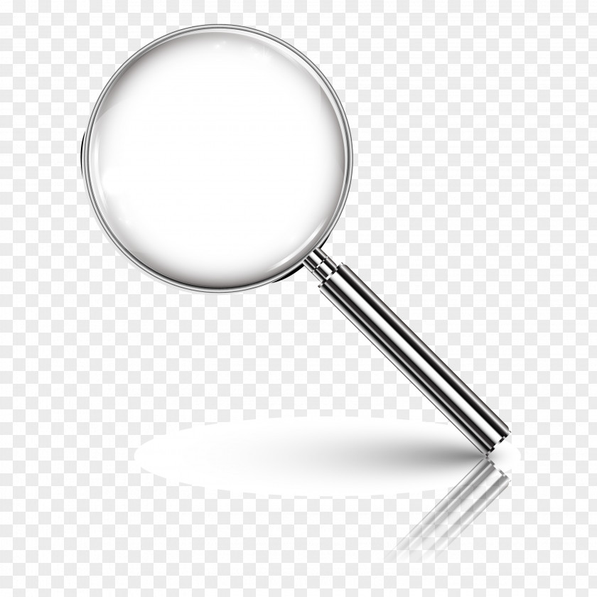 Hand Drawn Vector Magnifying Glass PNG