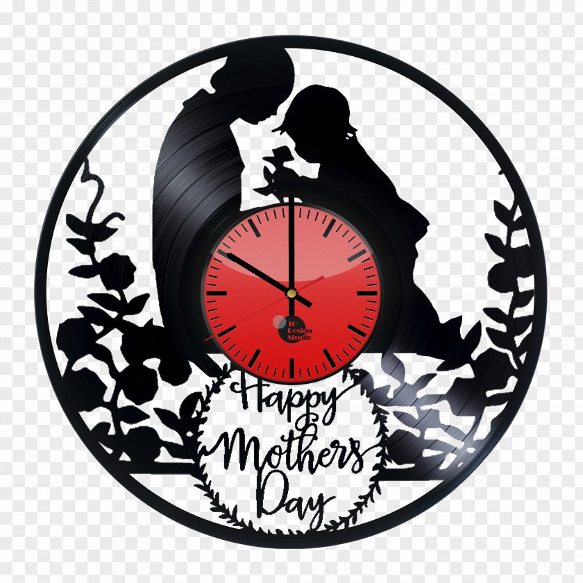 Mother Gift Meine Kinderjahre Mother's Day Clock Daughter PNG