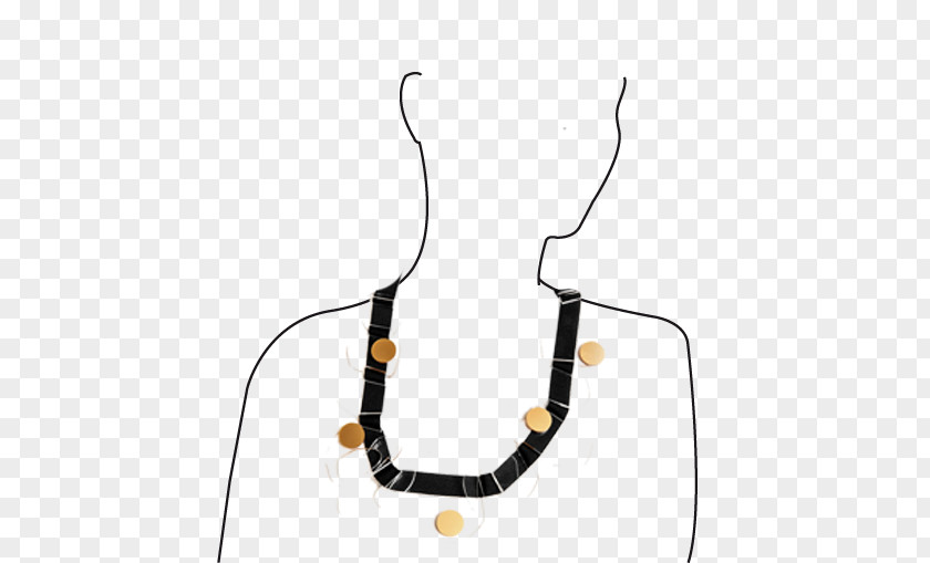 Soon Necklace Body Jewellery Line PNG