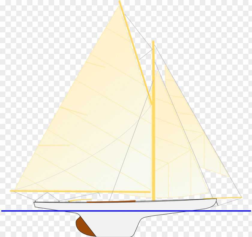 Halfton Sailing Cat-ketch Scow Yawl PNG